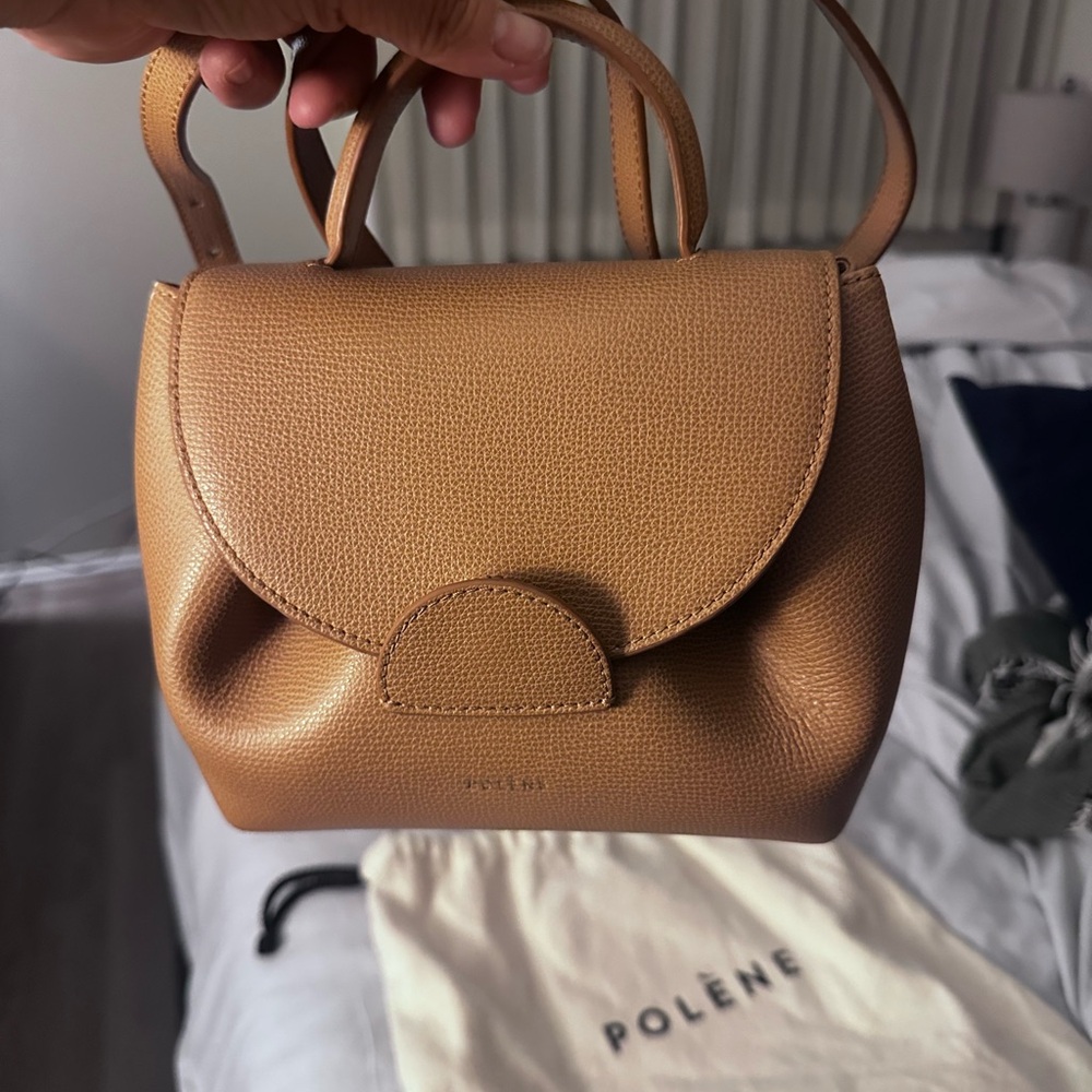 Polene Numero Un Nano textured tan - Excellent Condition - Picture 2 of 6